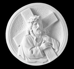 SYNTHETIC MARBLE DISK WITH THE NAZARENE